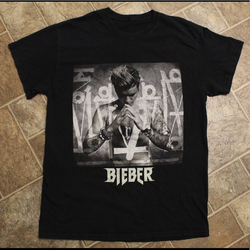 Justin Bieber PURPOSE TOUR Band Shirt Men’s Size M